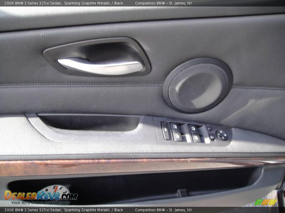 2006 BMW 3 Series 325xi Sedan Sparkling Graphite Metallic / Black Photo #8