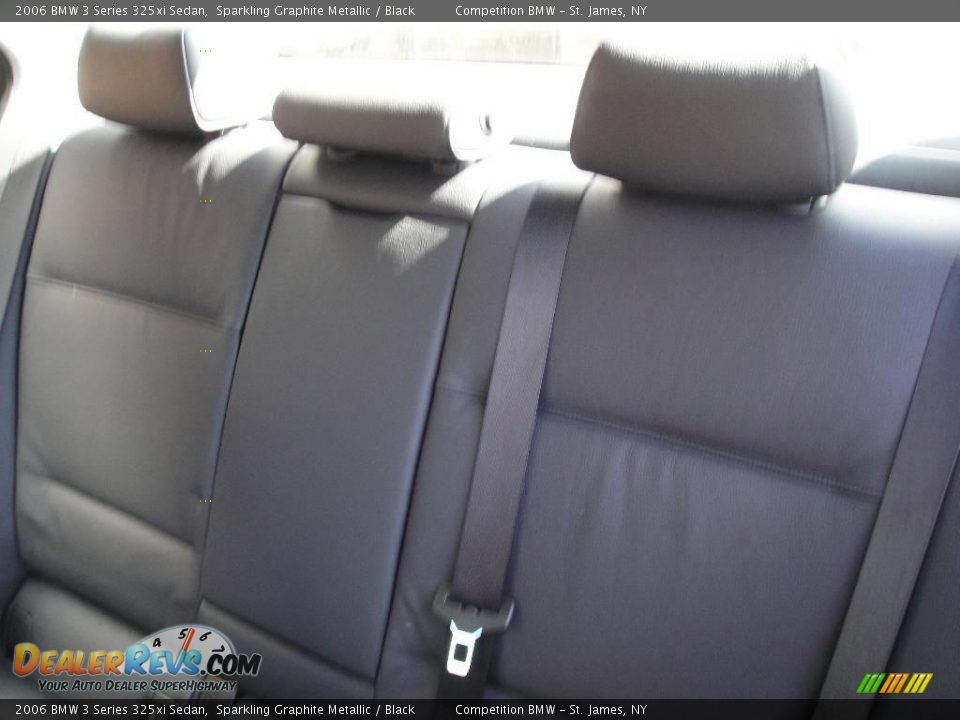2006 BMW 3 Series 325xi Sedan Sparkling Graphite Metallic / Black Photo #12