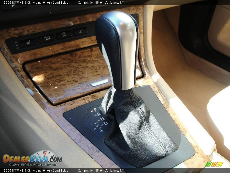 2006 BMW X3 3.0i Alpine White / Sand Beige Photo #13
