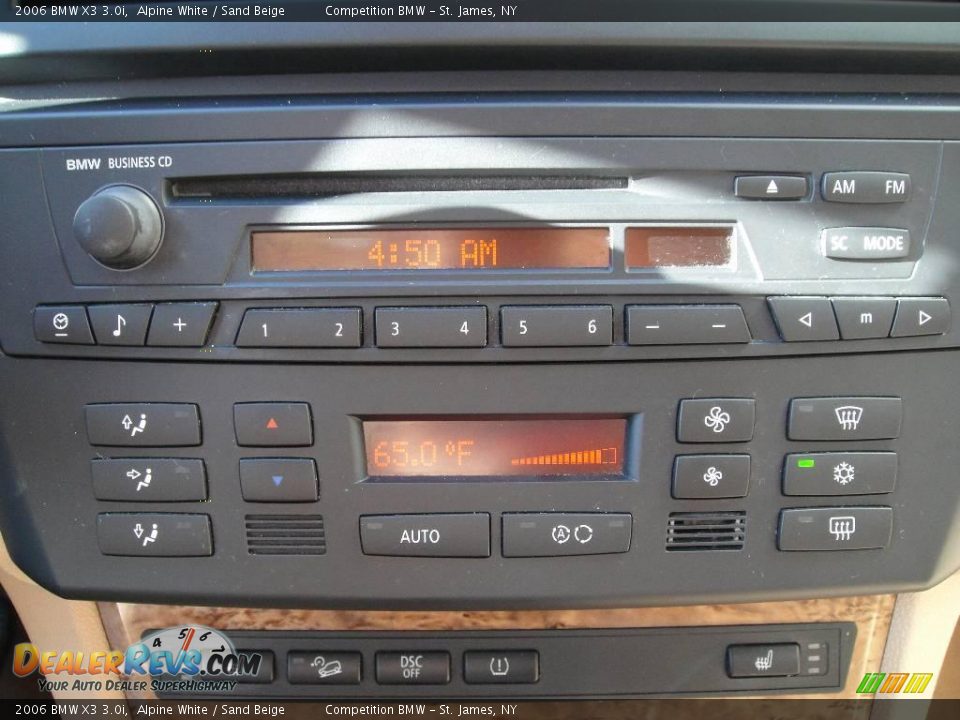 2006 BMW X3 3.0i Alpine White / Sand Beige Photo #14