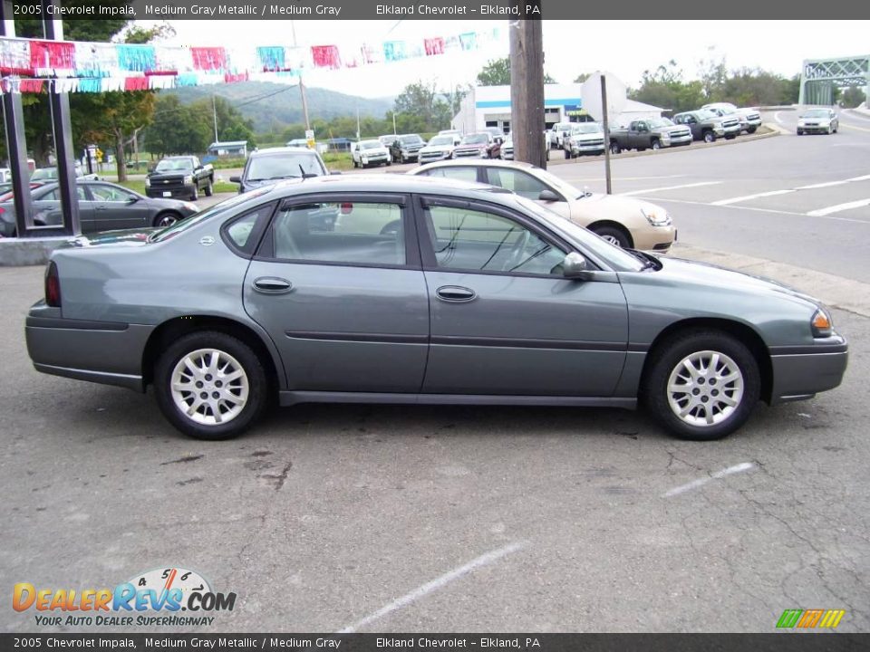 2005 Chevrolet Impala Medium Gray Metallic / Medium Gray Photo #4