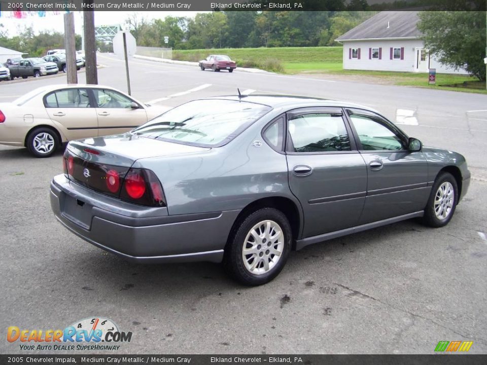 2005 Chevrolet Impala Medium Gray Metallic / Medium Gray Photo #5