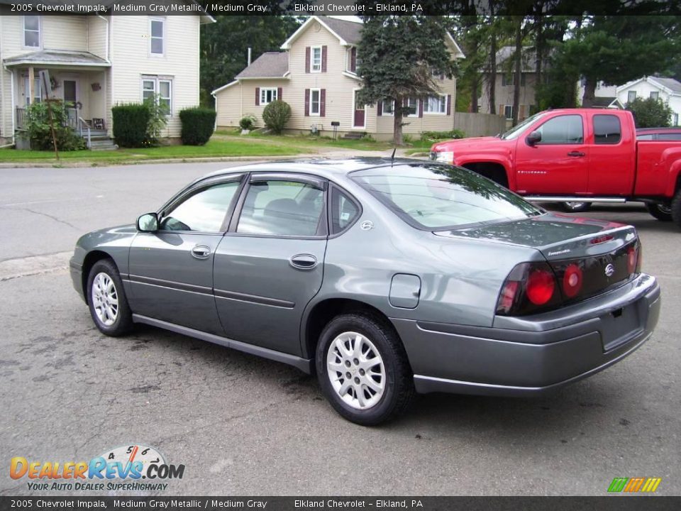 2005 Chevrolet Impala Medium Gray Metallic / Medium Gray Photo #7