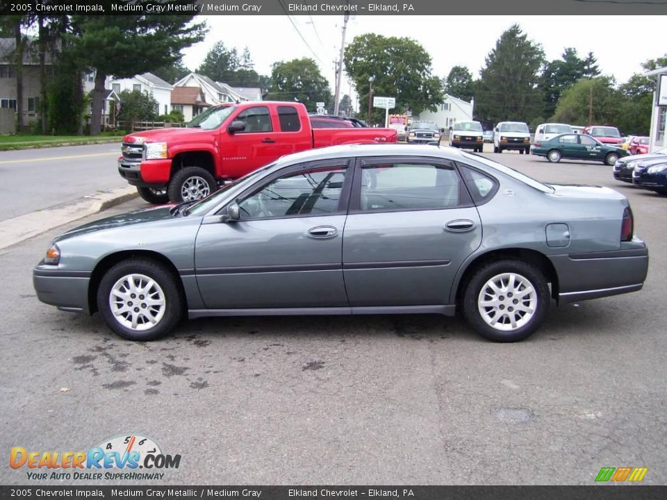 2005 Chevrolet Impala Medium Gray Metallic / Medium Gray Photo #8