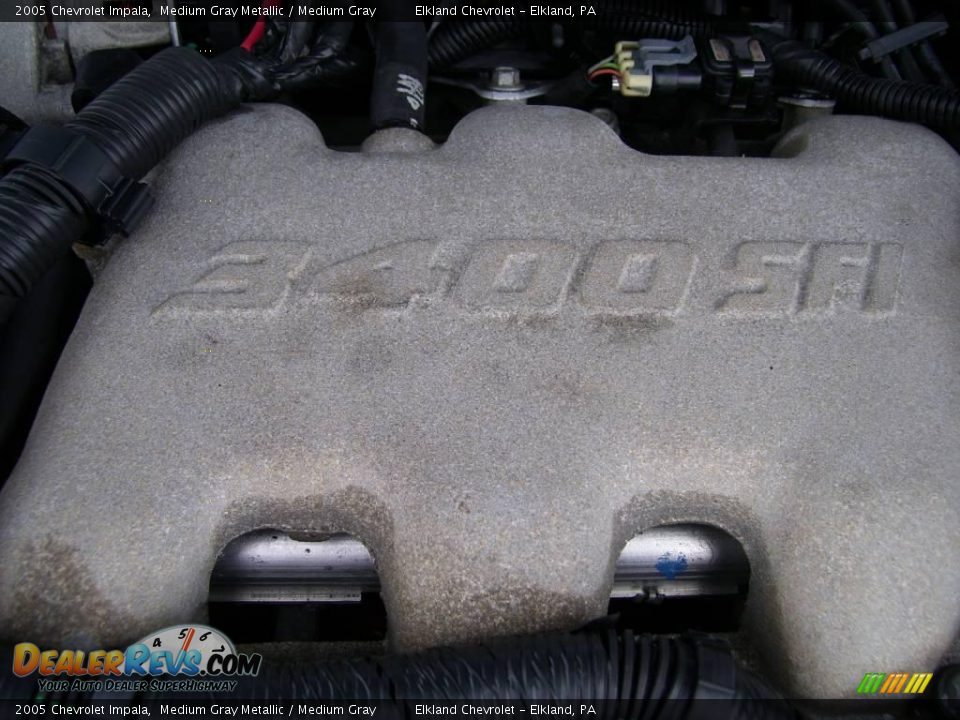2005 Chevrolet Impala Medium Gray Metallic / Medium Gray Photo #13