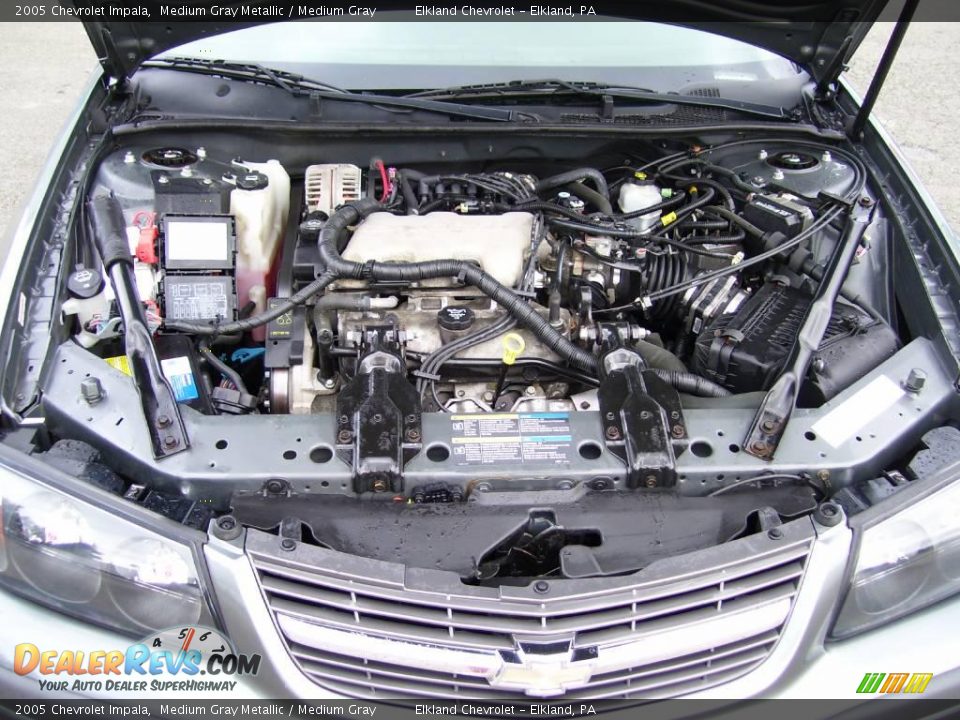 2005 Chevrolet Impala Medium Gray Metallic / Medium Gray Photo #14