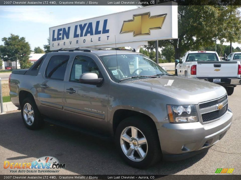 2007 Chevrolet Avalanche LTZ 4WD Graystone Metallic / Ebony Photo #1