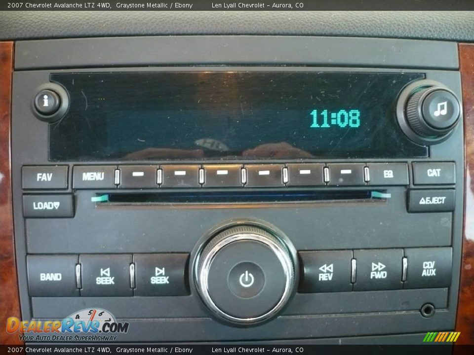 2007 Chevrolet Avalanche LTZ 4WD Graystone Metallic / Ebony Photo #32