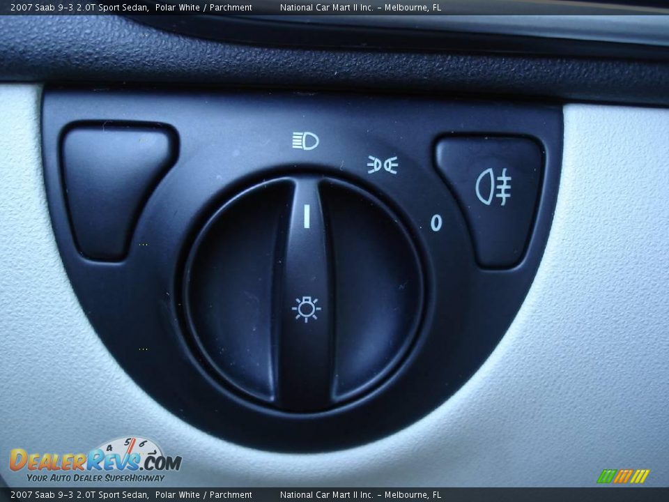 2007 Saab 9-3 2.0T Sport Sedan Polar White / Parchment Photo #21
