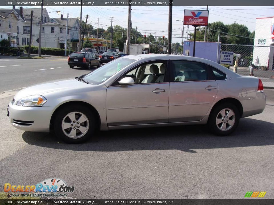 2008 Chevrolet Impala LT Silverstone Metallic / Gray Photo #8