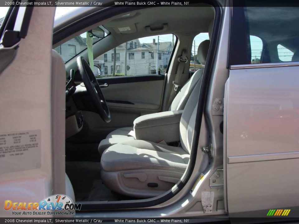 2008 Chevrolet Impala LT Silverstone Metallic / Gray Photo #12