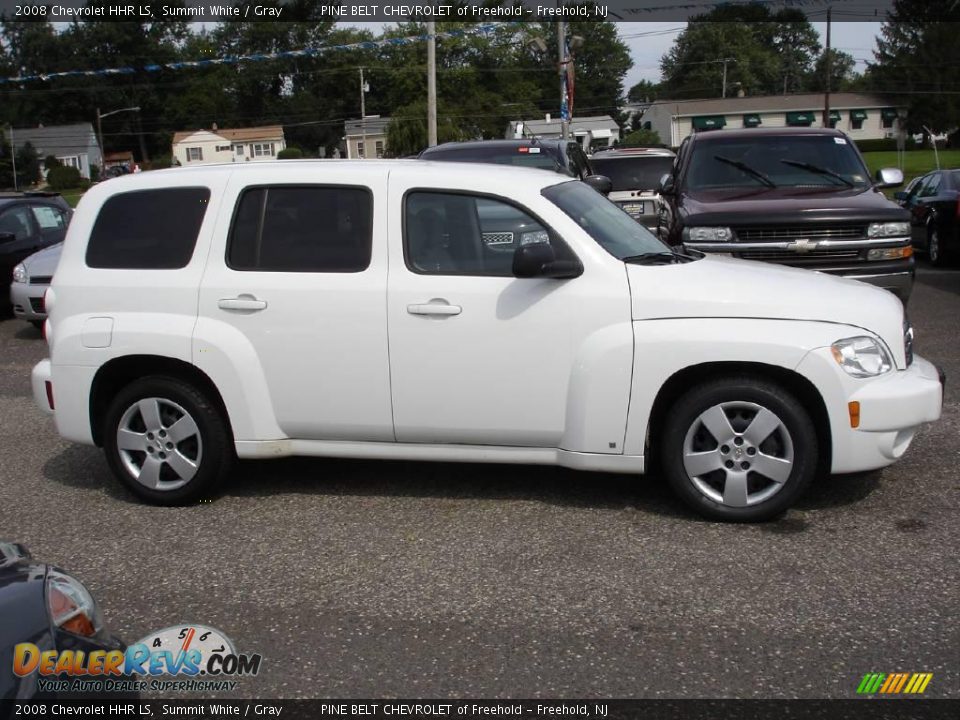 2008 Chevrolet HHR LS Summit White / Gray Photo #3