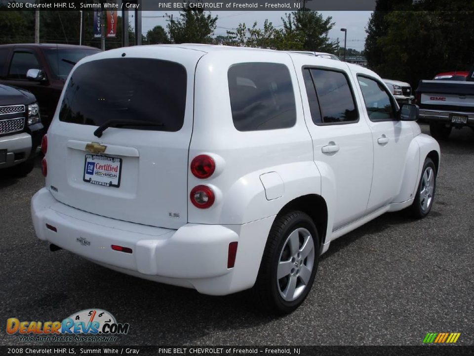 2008 Chevrolet HHR LS Summit White / Gray Photo #4