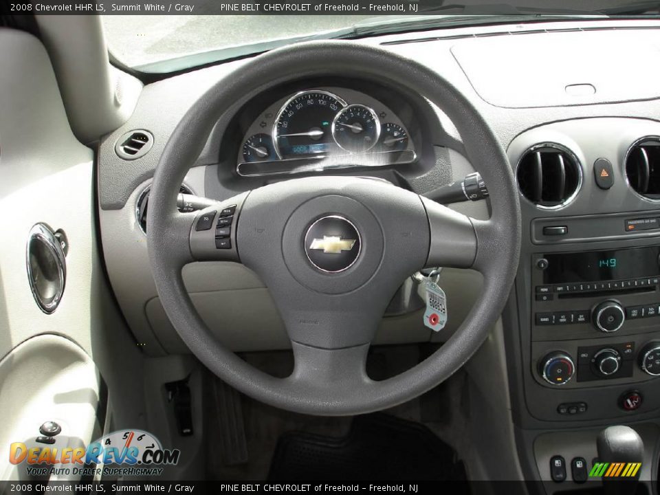 2008 Chevrolet HHR LS Summit White / Gray Photo #9