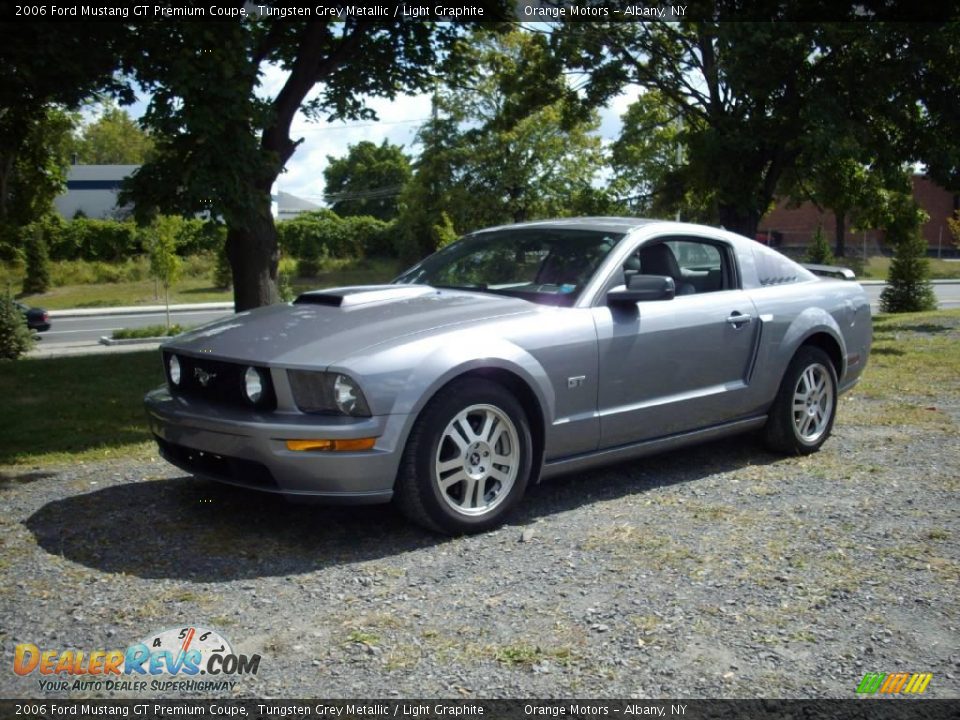 2006 Ford Mustang GT Premium Coupe Tungsten Grey Metallic / Light Graphite Photo #2