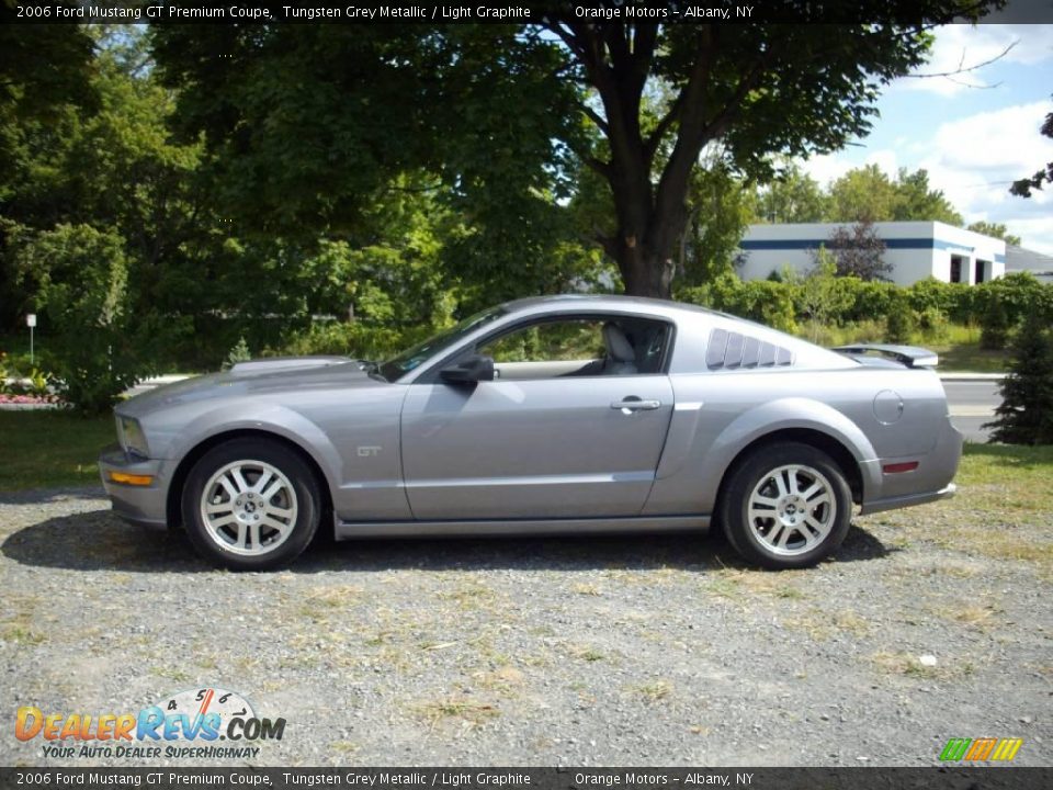 2006 Ford Mustang GT Premium Coupe Tungsten Grey Metallic / Light Graphite Photo #3