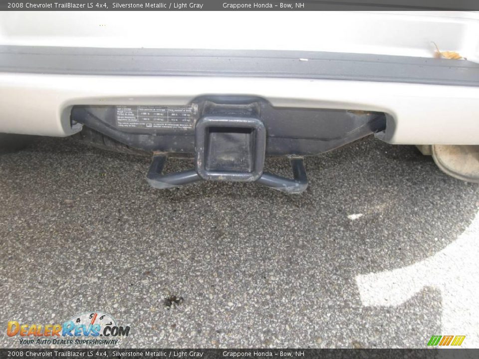 2008 Chevrolet TrailBlazer LS 4x4 Silverstone Metallic / Light Gray Photo #4