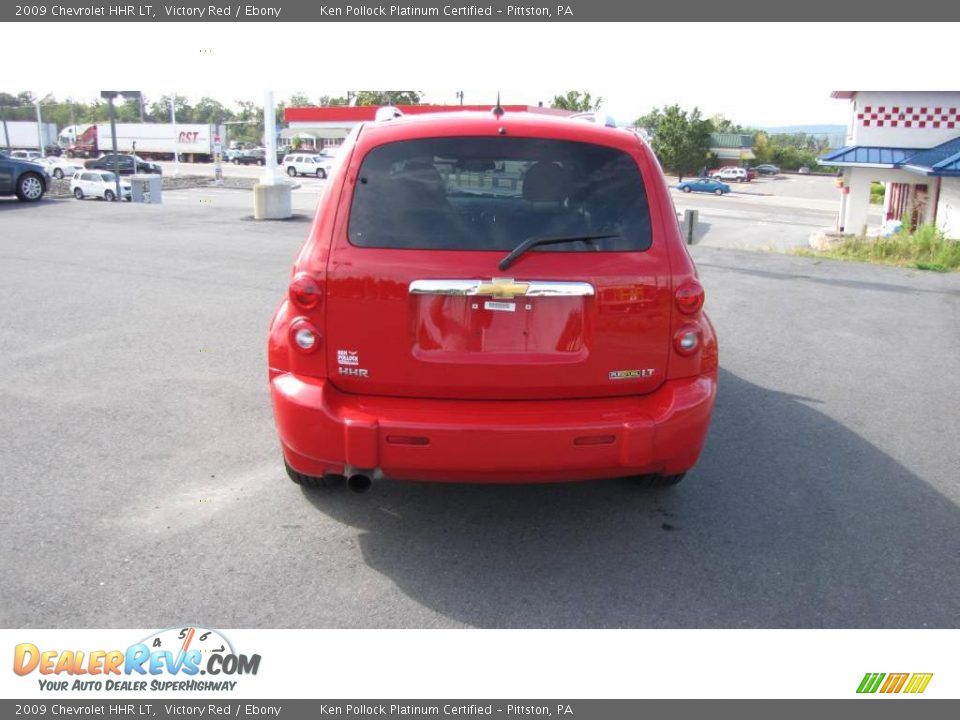 2009 Chevrolet HHR LT Victory Red / Ebony Photo #4