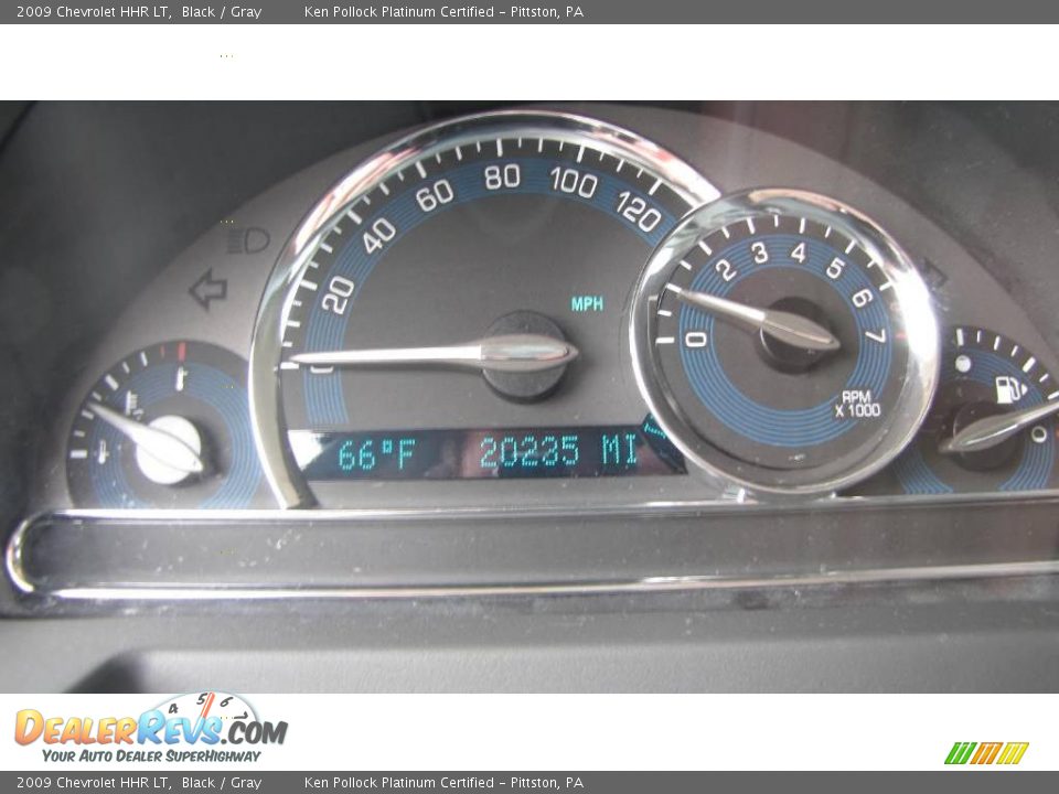 2009 Chevrolet HHR LT Black / Gray Photo #22