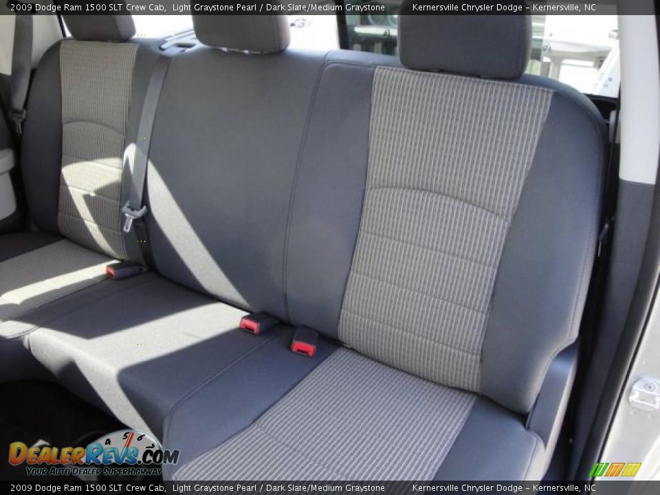 2009 Dodge Ram 1500 SLT Crew Cab Light Graystone Pearl / Dark Slate/Medium Graystone Photo #8