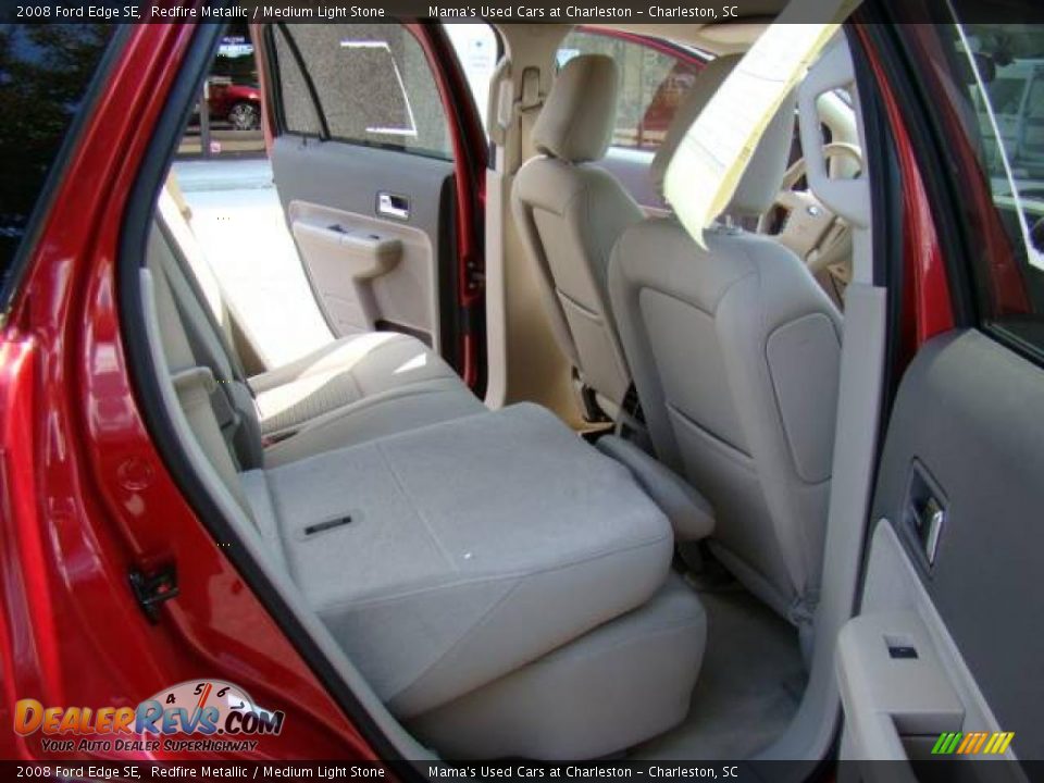 2008 Ford Edge SE Redfire Metallic / Medium Light Stone Photo #13