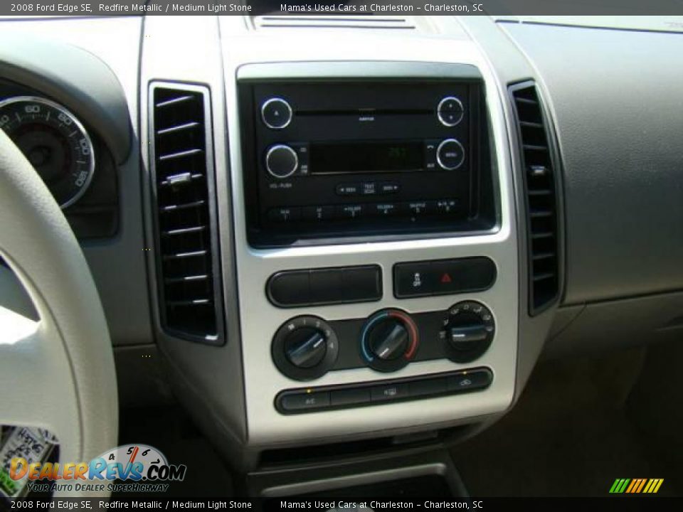 2008 Ford Edge SE Redfire Metallic / Medium Light Stone Photo #16