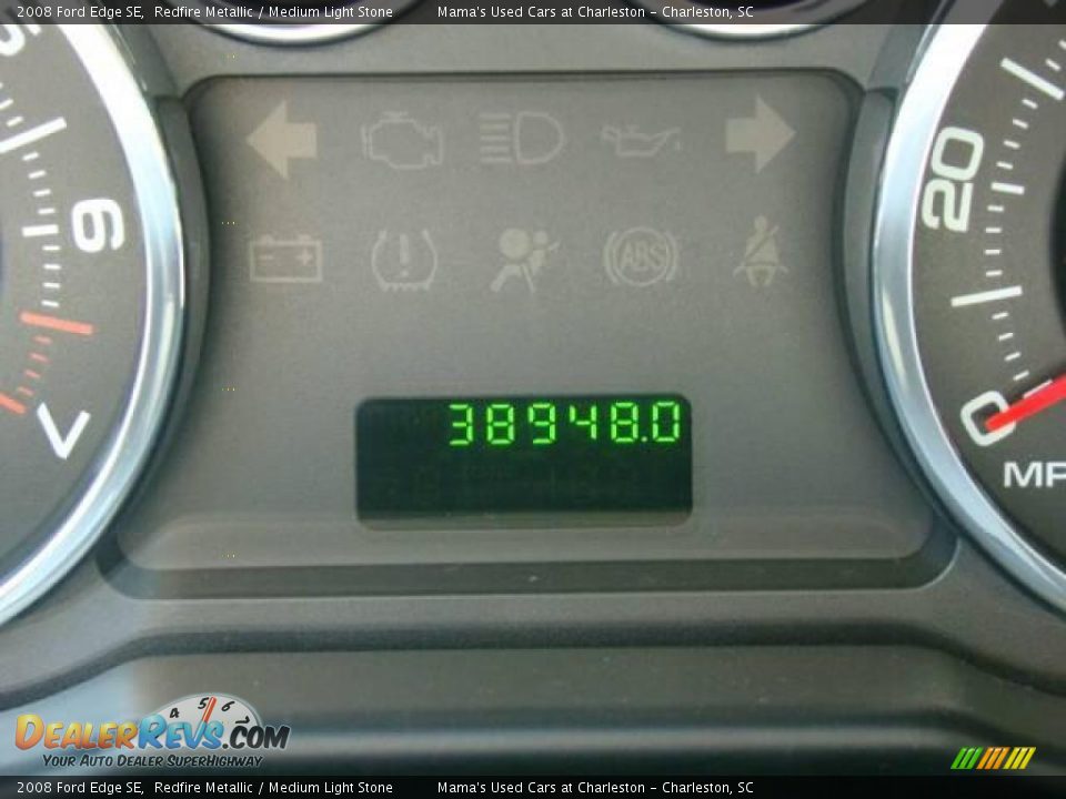 2008 Ford Edge SE Redfire Metallic / Medium Light Stone Photo #19