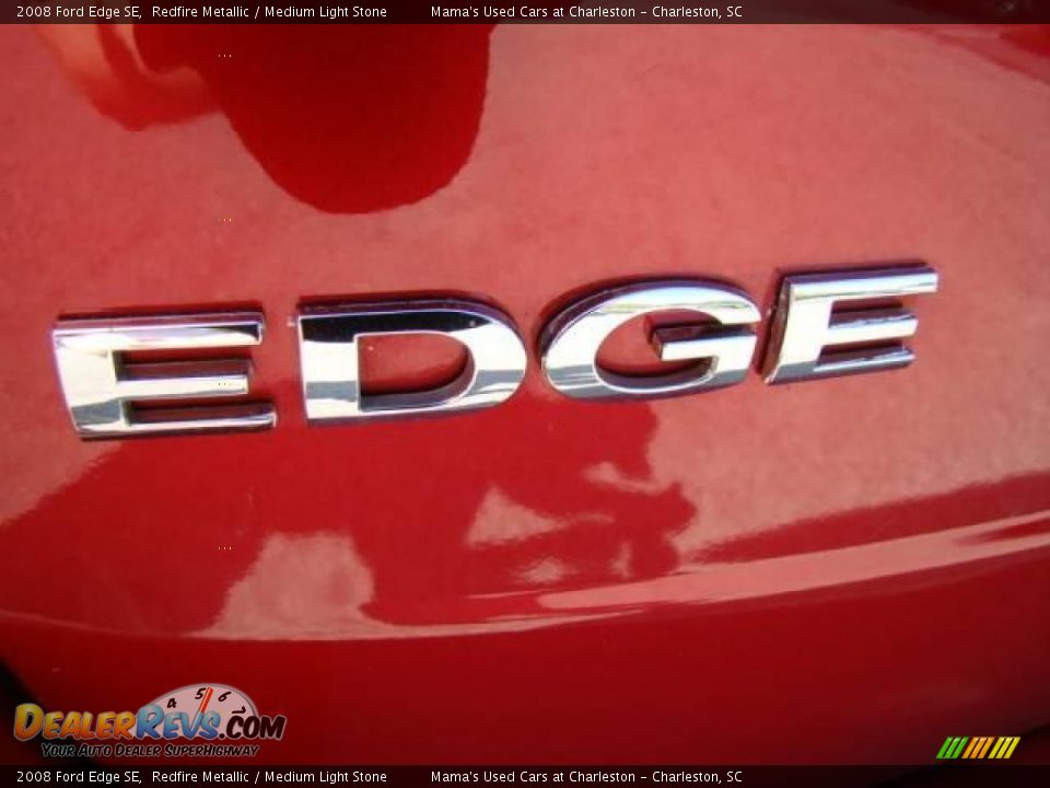 2008 Ford Edge SE Redfire Metallic / Medium Light Stone Photo #26