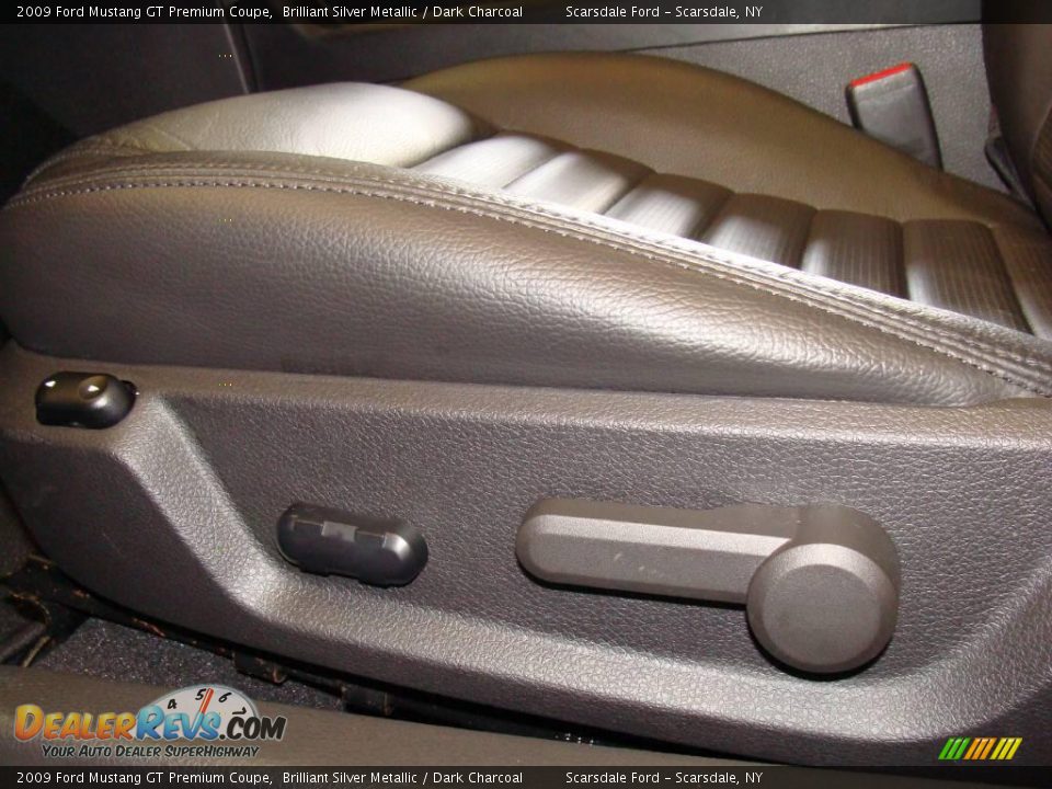 2009 Ford Mustang GT Premium Coupe Brilliant Silver Metallic / Dark Charcoal Photo #12