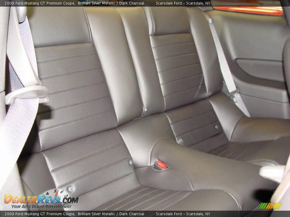 2009 Ford Mustang GT Premium Coupe Brilliant Silver Metallic / Dark Charcoal Photo #17