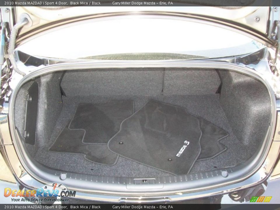 2010 Mazda MAZDA3 i Sport 4 Door Black Mica / Black Photo #5