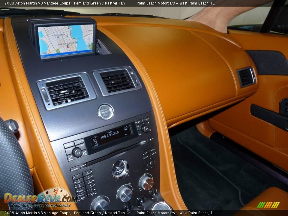2008 Aston Martin V8 Vantage Coupe Pentland Green / Kestrel Tan Photo #22