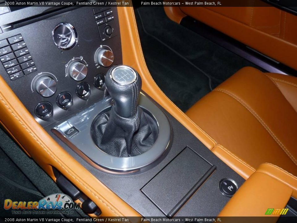 2008 Aston Martin V8 Vantage Coupe Pentland Green / Kestrel Tan Photo #23