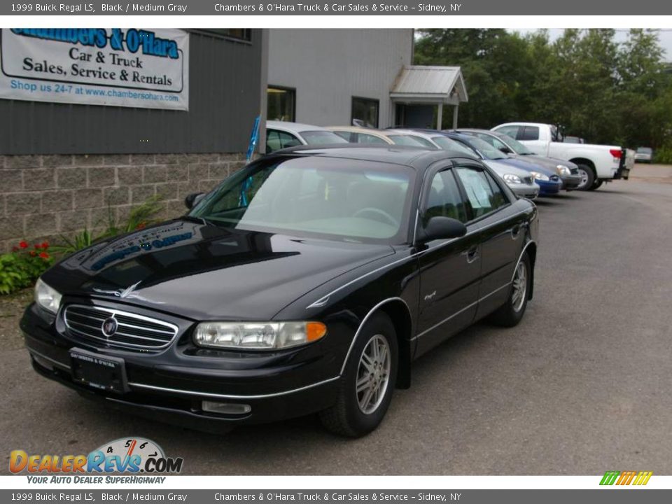 1999 Buick Regal LS Black / Medium Gray Photo #1