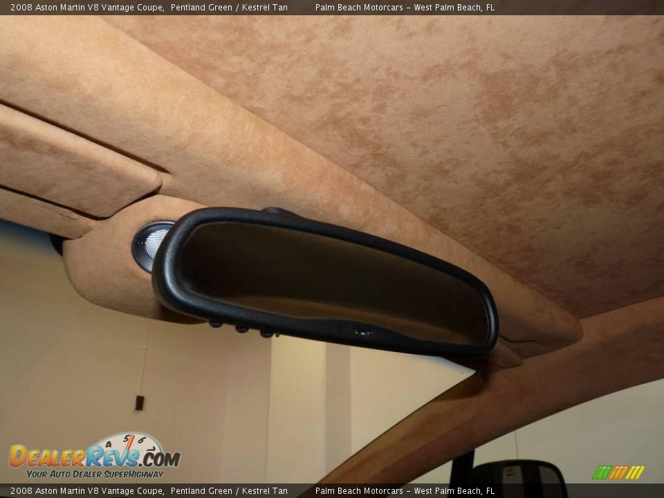 2008 Aston Martin V8 Vantage Coupe Pentland Green / Kestrel Tan Photo #27