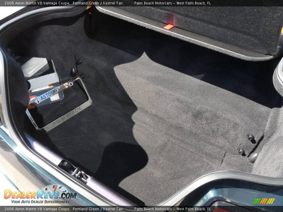 2008 Aston Martin V8 Vantage Coupe Pentland Green / Kestrel Tan Photo #29