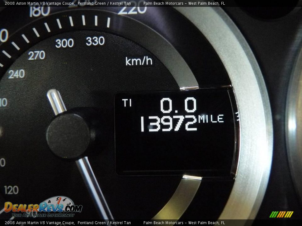 2008 Aston Martin V8 Vantage Coupe Pentland Green / Kestrel Tan Photo #33