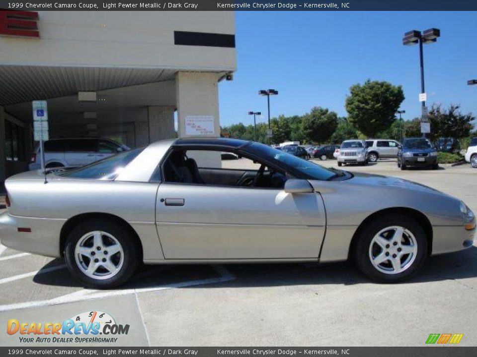 1999 Chevrolet Camaro Coupe Light Pewter Metallic / Dark Gray Photo #3