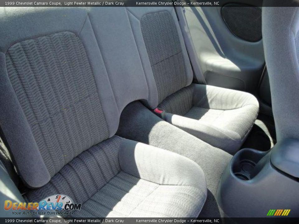 1999 Chevrolet Camaro Coupe Light Pewter Metallic / Dark Gray Photo #21
