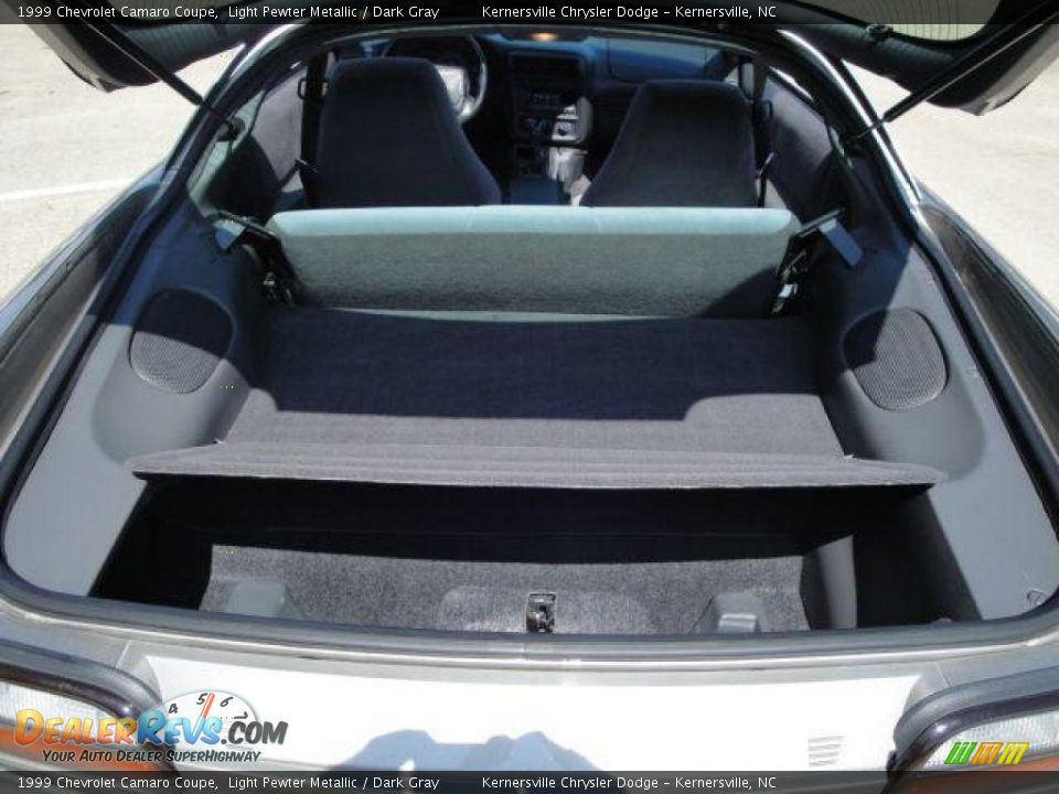 1999 Chevrolet Camaro Coupe Light Pewter Metallic / Dark Gray Photo #22