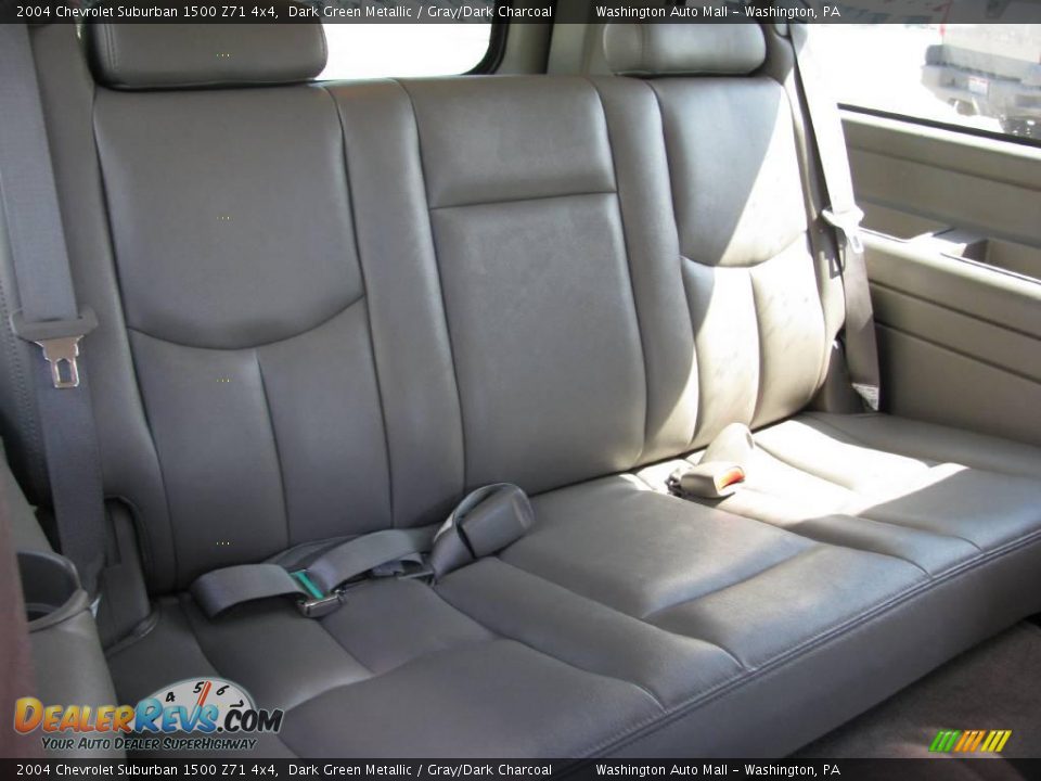 2004 Chevrolet Suburban 1500 Z71 4x4 Dark Green Metallic / Gray/Dark Charcoal Photo #13