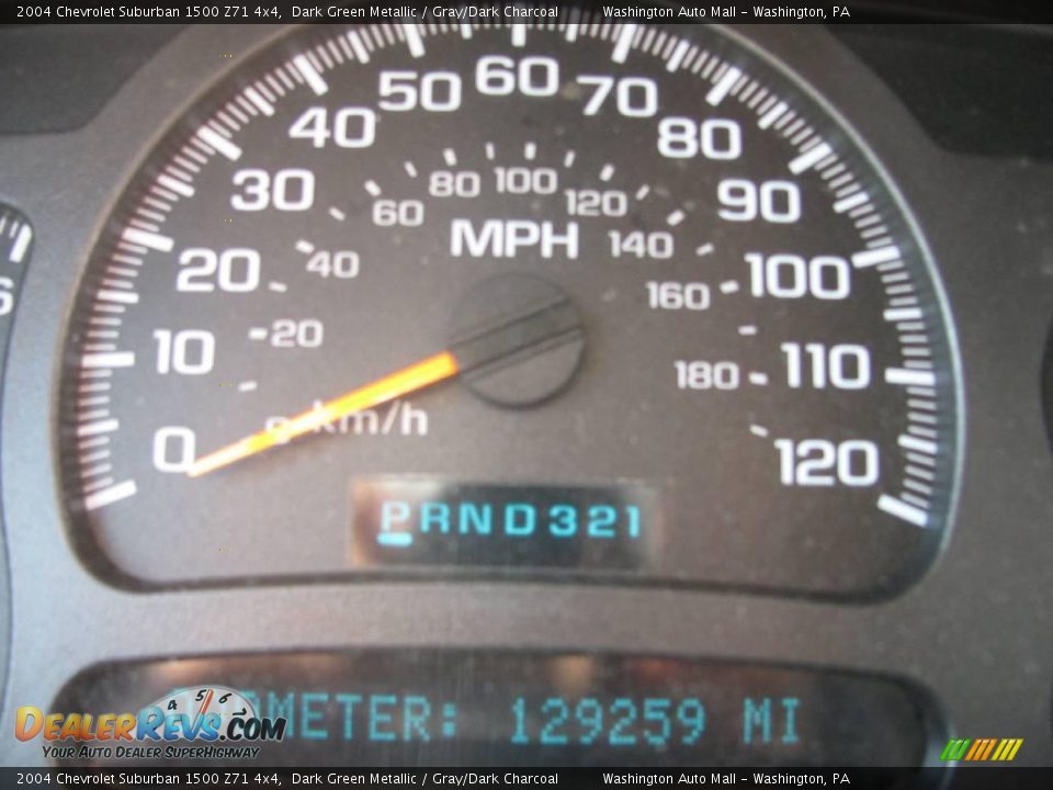 2004 Chevrolet Suburban 1500 Z71 4x4 Dark Green Metallic / Gray/Dark Charcoal Photo #20