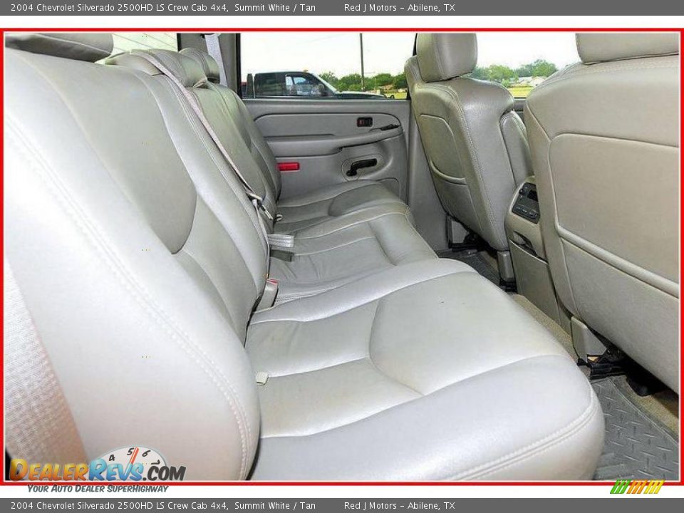 2004 Chevrolet Silverado 2500HD LS Crew Cab 4x4 Summit White / Tan Photo #21