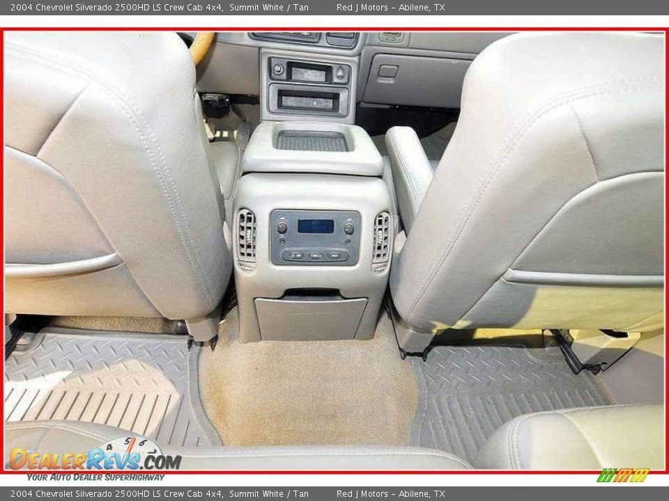 2004 Chevrolet Silverado 2500HD LS Crew Cab 4x4 Summit White / Tan Photo #30