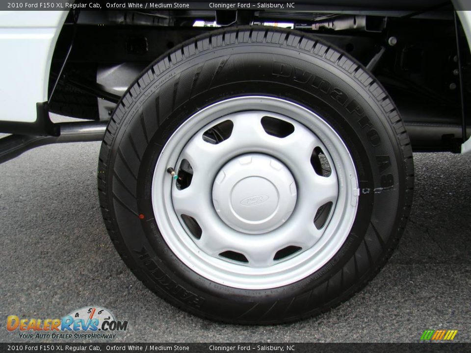 2010 Ford F150 XL Regular Cab Oxford White / Medium Stone Photo #13