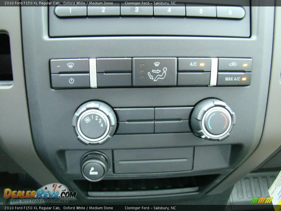 2010 Ford F150 XL Regular Cab Oxford White / Medium Stone Photo #19