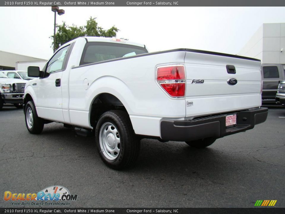 2010 Ford F150 XL Regular Cab Oxford White / Medium Stone Photo #21