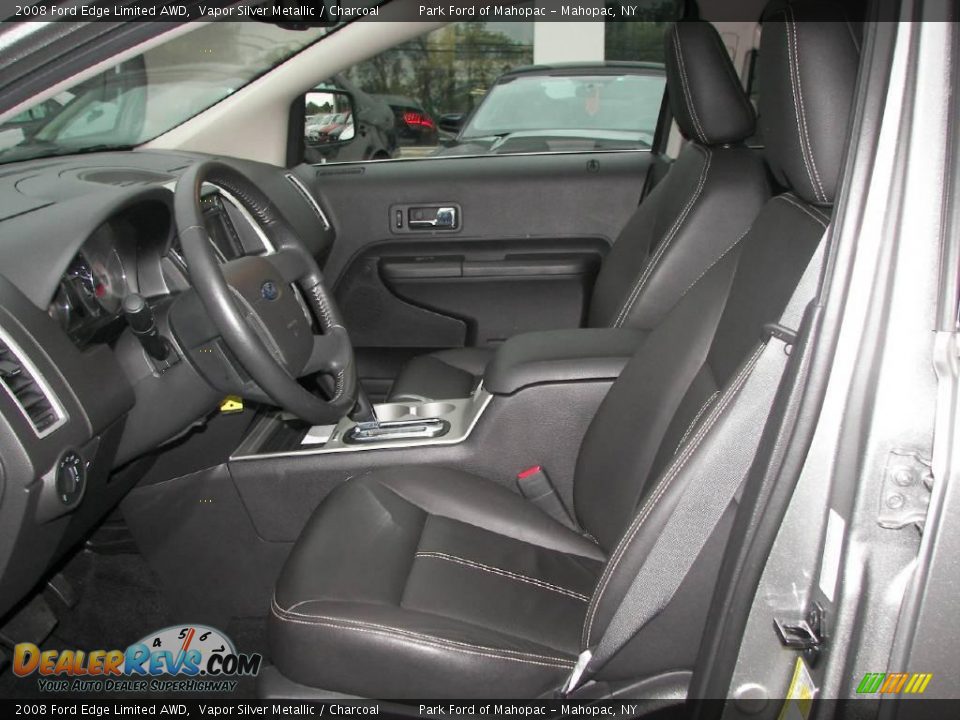 2008 Ford Edge Limited AWD Vapor Silver Metallic / Charcoal Photo #5