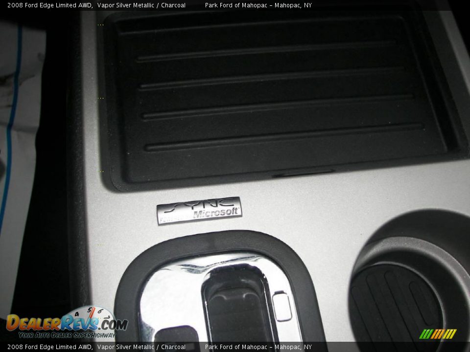 2008 Ford Edge Limited AWD Vapor Silver Metallic / Charcoal Photo #17