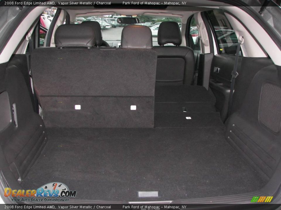 2008 Ford Edge Limited AWD Vapor Silver Metallic / Charcoal Photo #19